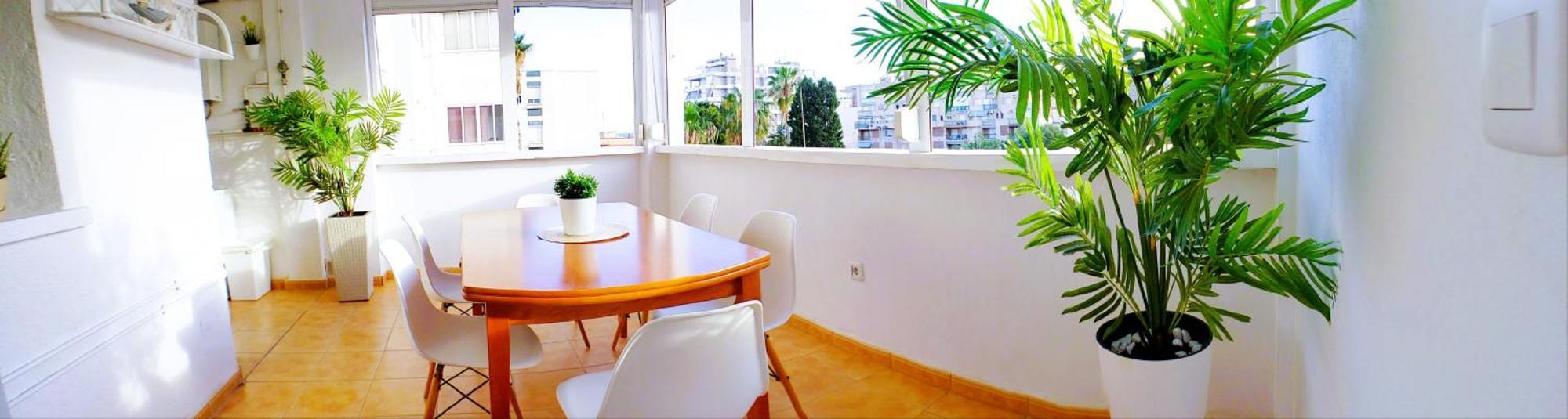 Aguilas Beach House - Excelente Ubicacion!! Centro Con Vistas Playa Delicias Con Aire Águilas Eksteriør billede