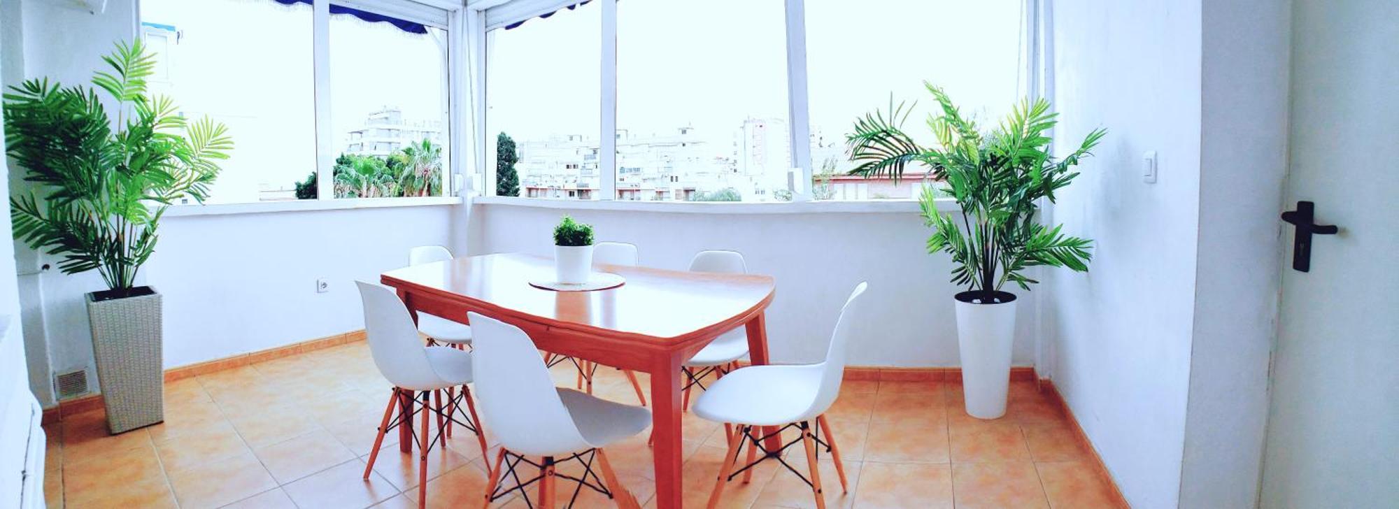 Aguilas Beach House - Excelente Ubicacion!! Centro Con Vistas Playa Delicias Con Aire Águilas Eksteriør billede