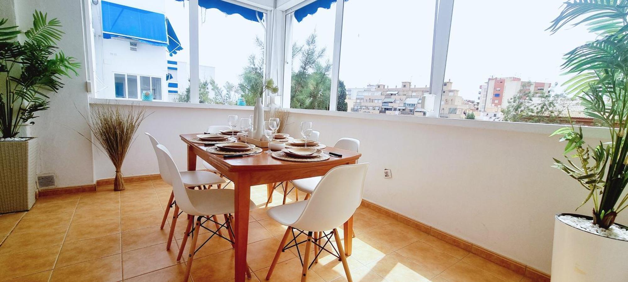 Aguilas Beach House - Excelente Ubicacion!! Centro Con Vistas Playa Delicias Con Aire Águilas Eksteriør billede